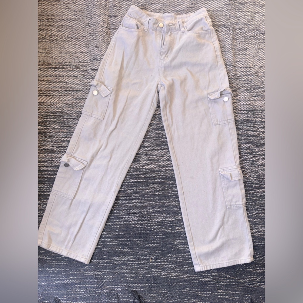 SHEIN Gray cargo Pants petite XS